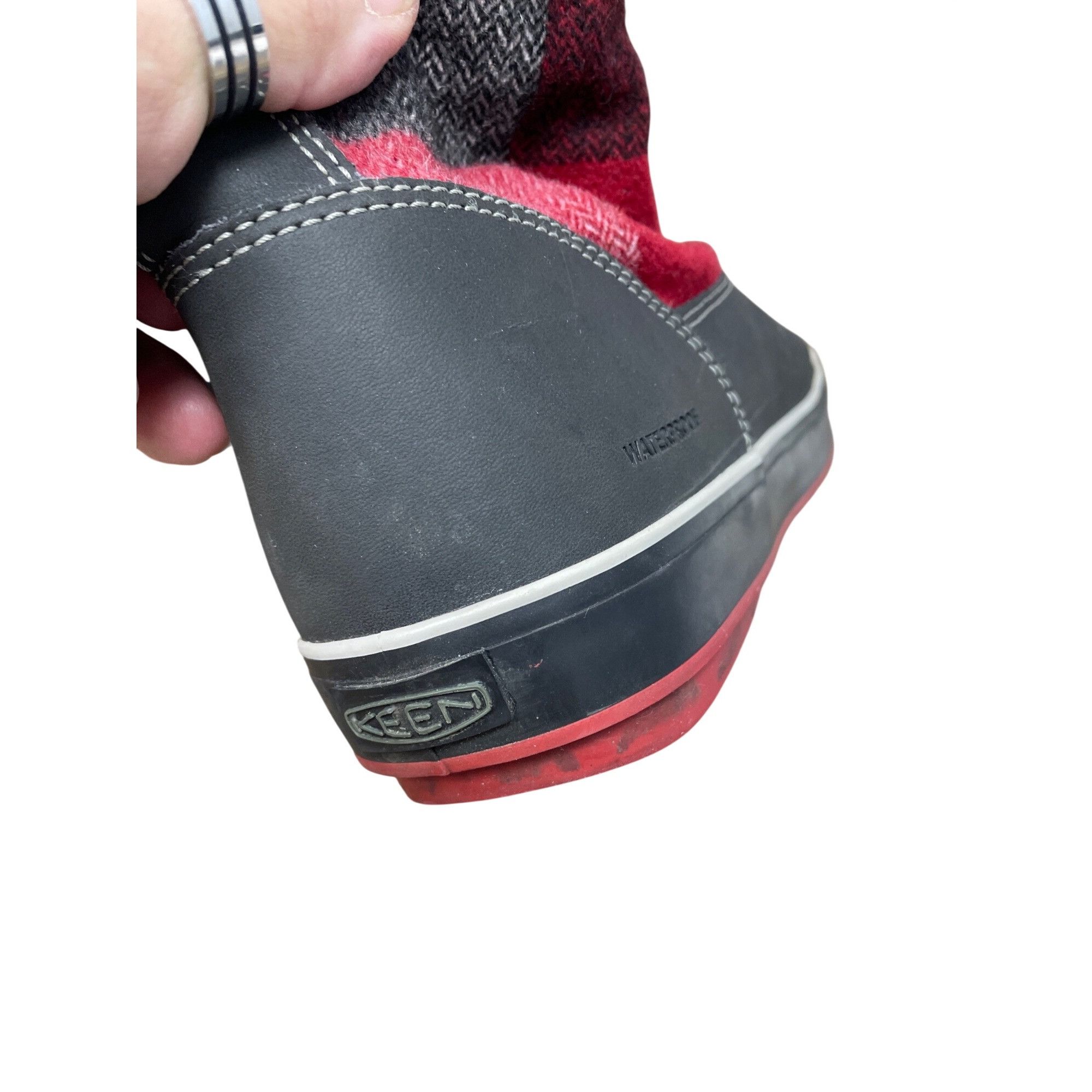 KEEN Keen womans red black plaid waterproof wool insulated winter Size US 10 / IT 40 - 6 Thumbnail