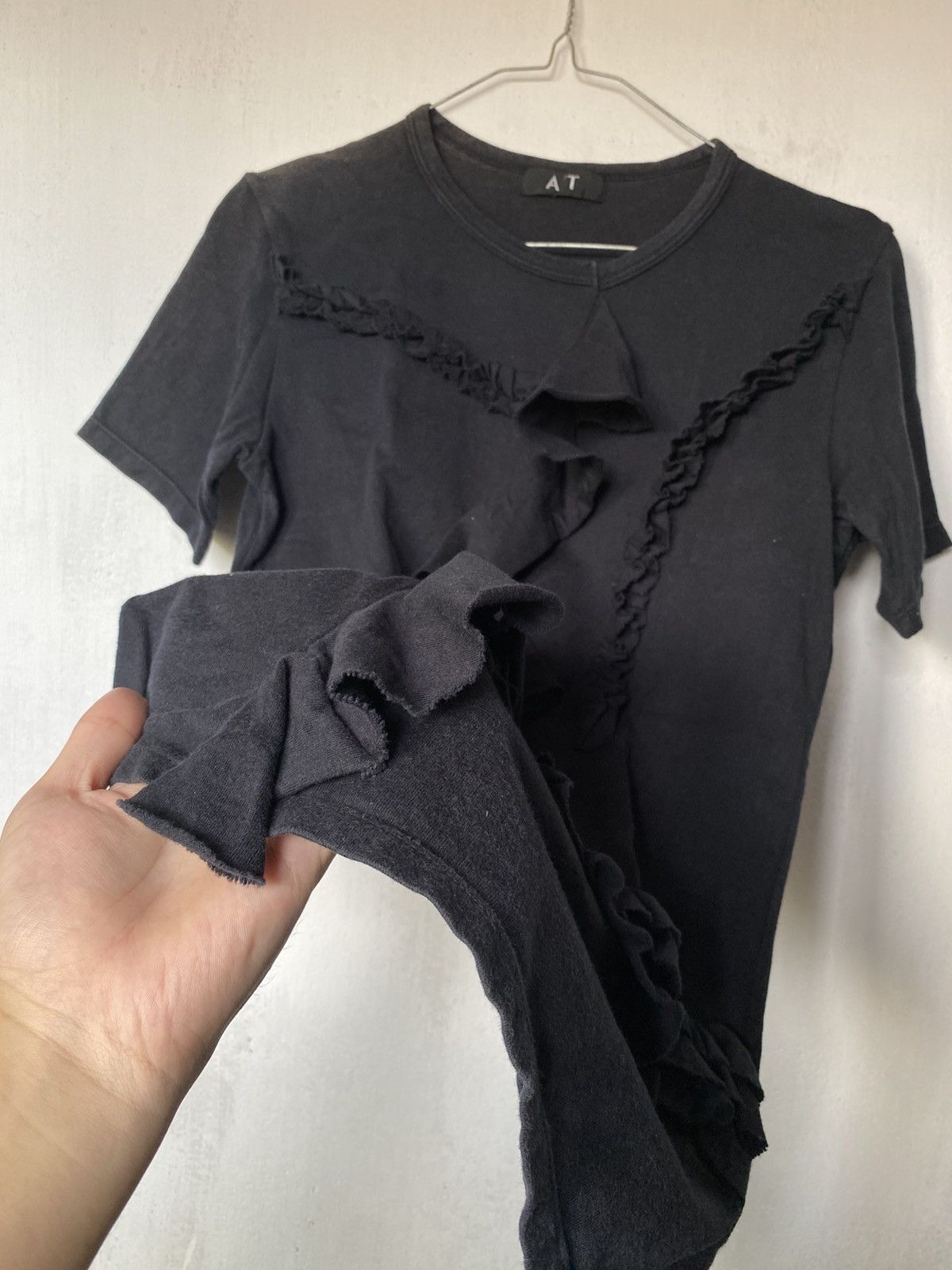 Issey Miyake × Japanese Brand × Yohji Yamamoto A/T Issey Style Tshirt Size US S / EU 44-46 / 1 - 3 Thumbnail