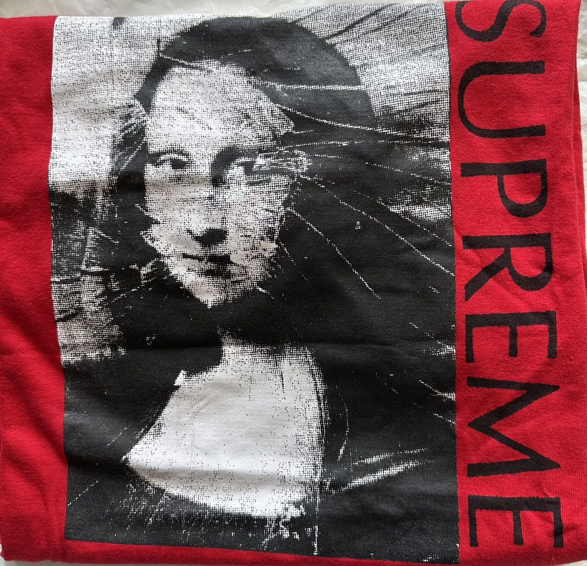 Supreme Supreme Mona Lisa Tee Red Medium Size US M / EU 48-50 / 2 - 2 Thumbnail