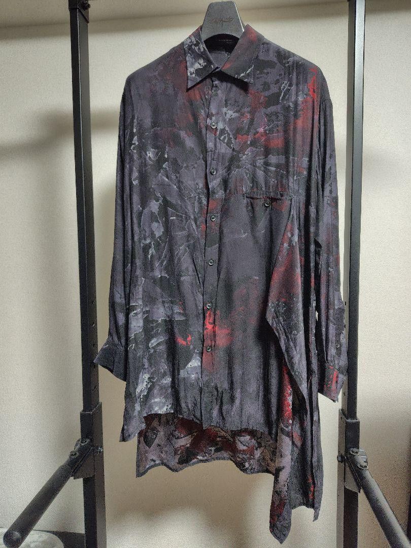 Yohji Yamamoto POUR HOMME 20aw deformed sample silk shirts Size US L / EU 52-54 / 3 - 1 Thumbnail