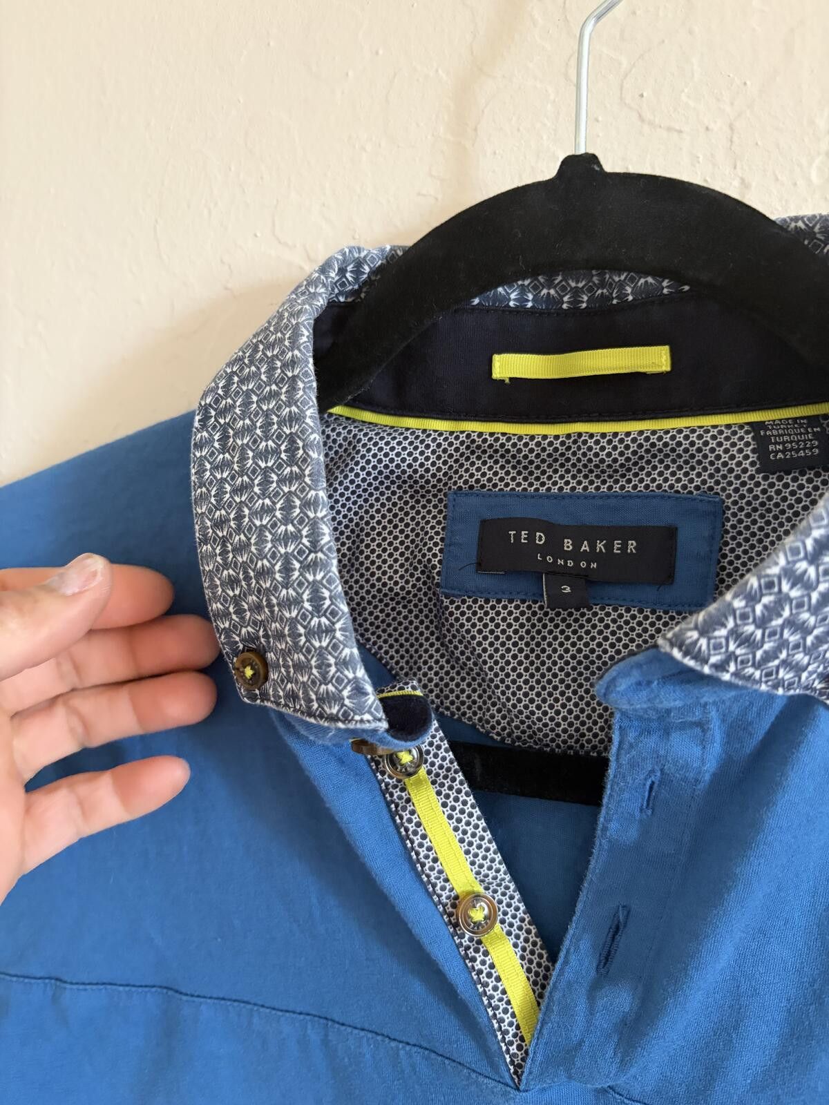 Ted Baker Men’s Ted Baker polo shirt Size US M / EU 48-50 / 2 - 4 Thumbnail