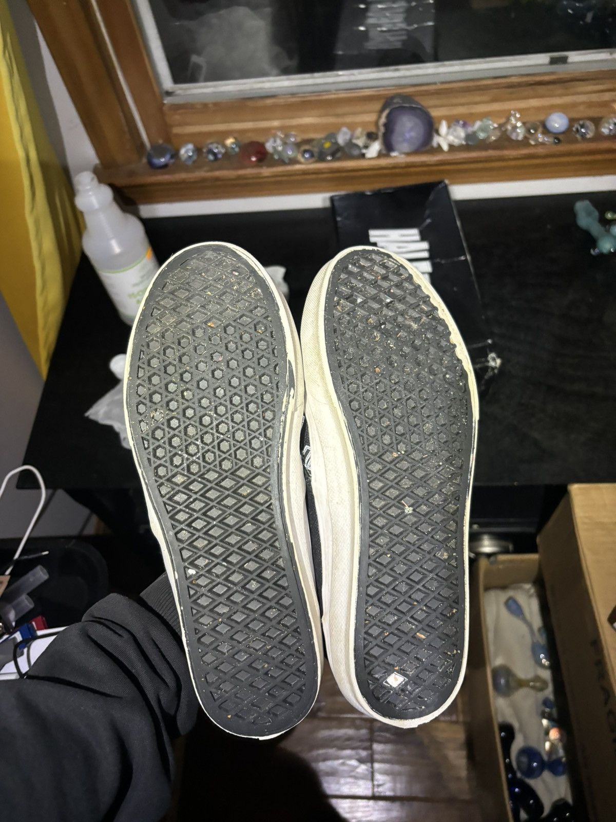 Half Evil Half Evil 333 Slip On Sneakers Size US 9 / EU 42 - 8 Thumbnail