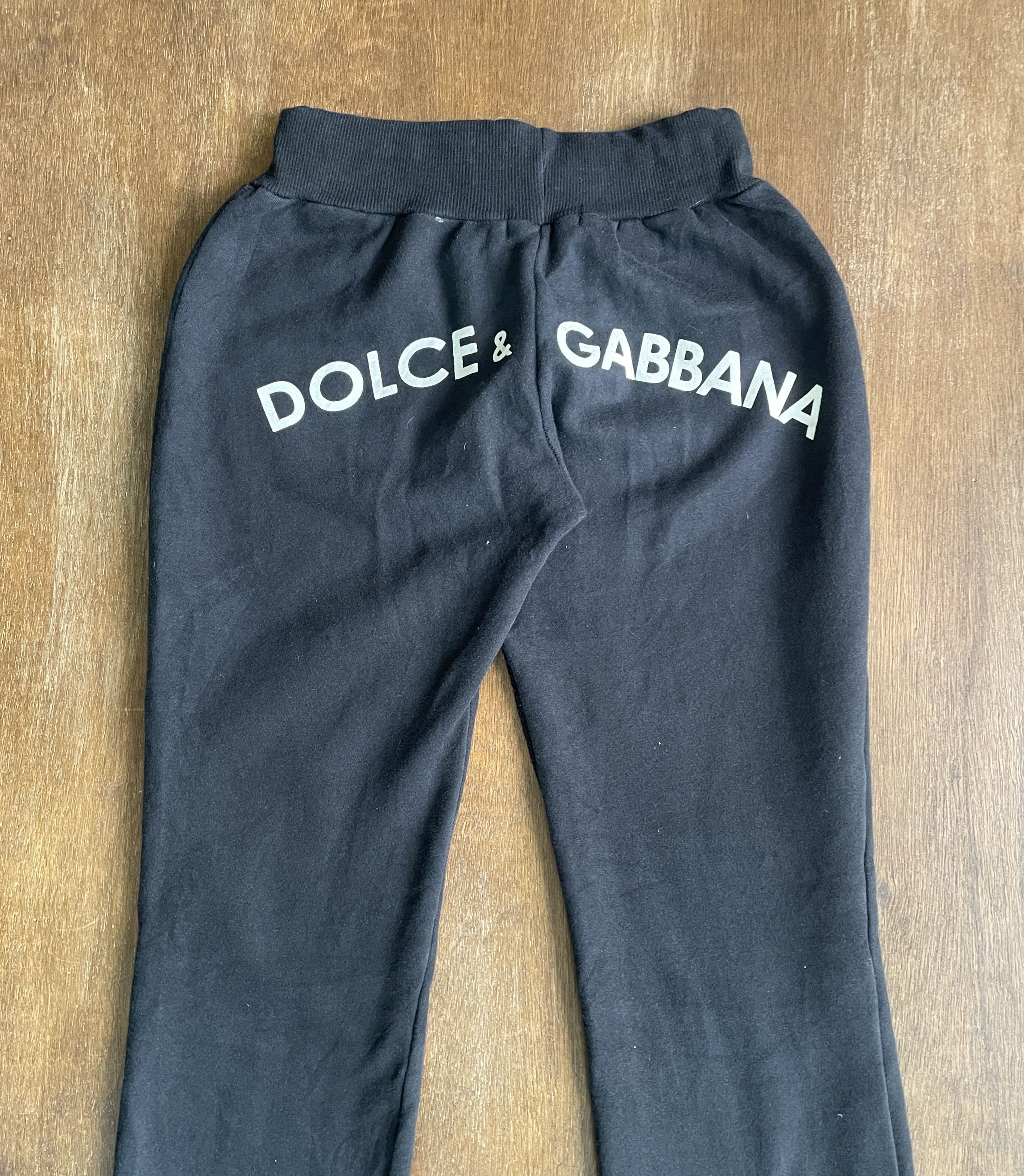 Dolce & Gabbana DOLCE & GABBANA Big G Vintage Bootleg Sweatpants Jogger Size US 29 - 7 Thumbnail