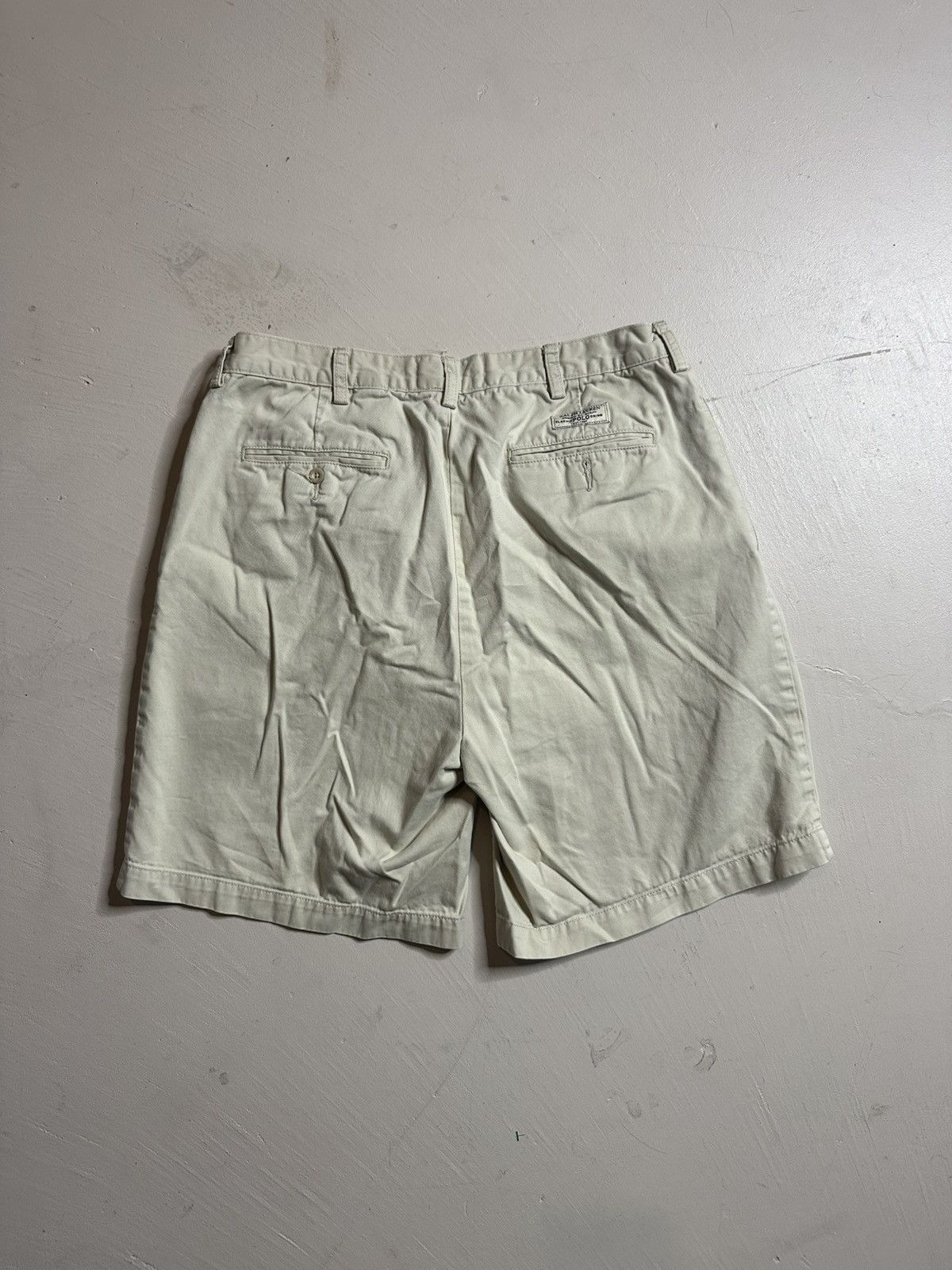 Polo Ralph Lauren Vintage Polo Ralph Lauren Pleated Shorts Size US 35 - 9 Thumbnail