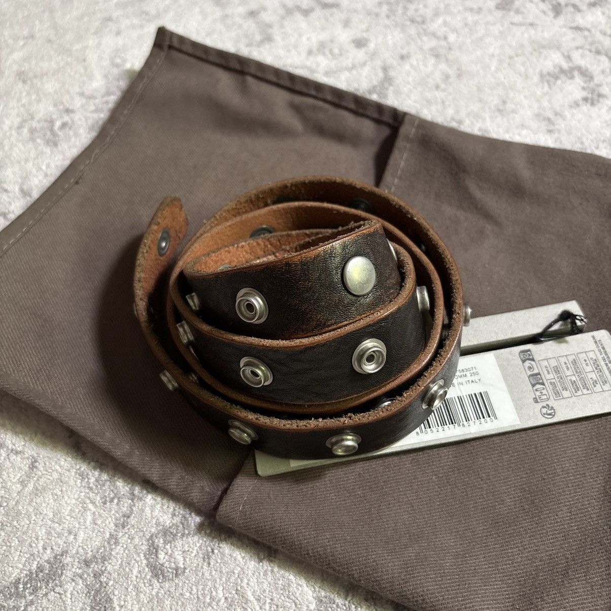 Rick Owens FW20 Performa Studded Leather Belt | Grailed