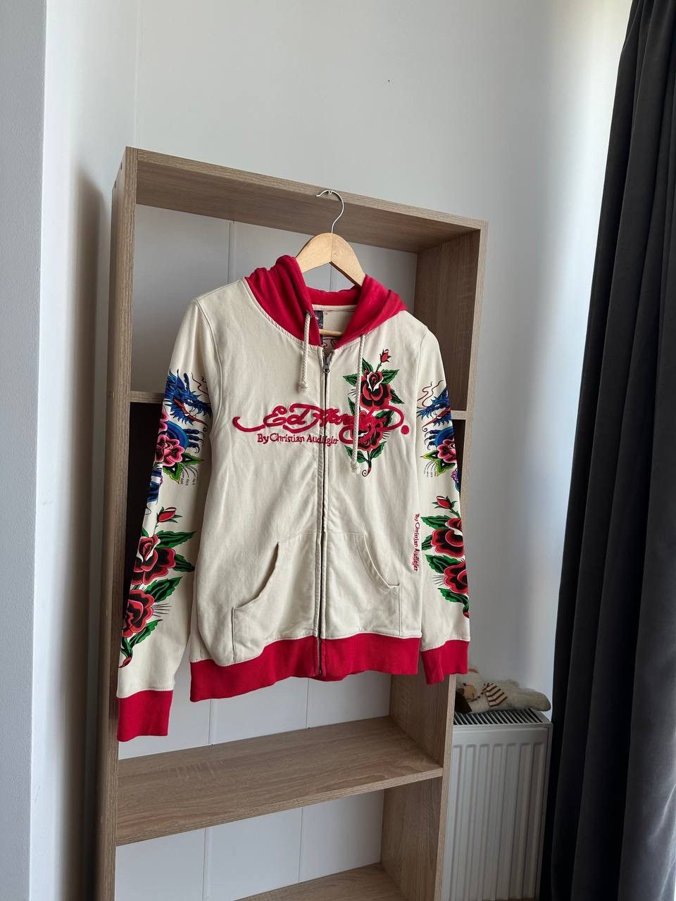 Christian Audigier × Ed Hardy × Vintage Vintage Ed Hardy Christian Audigier Hoodie Size M / US 6-8 / IT 42-44 - 2 Thumbnail