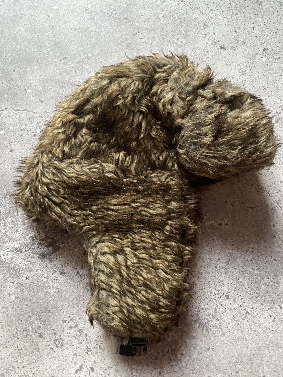 Vintage Vintage Y2K Ushanka Fur Hat Avant Garde Style Faux Mohair Size ONE SIZE - 1 Thumbnail