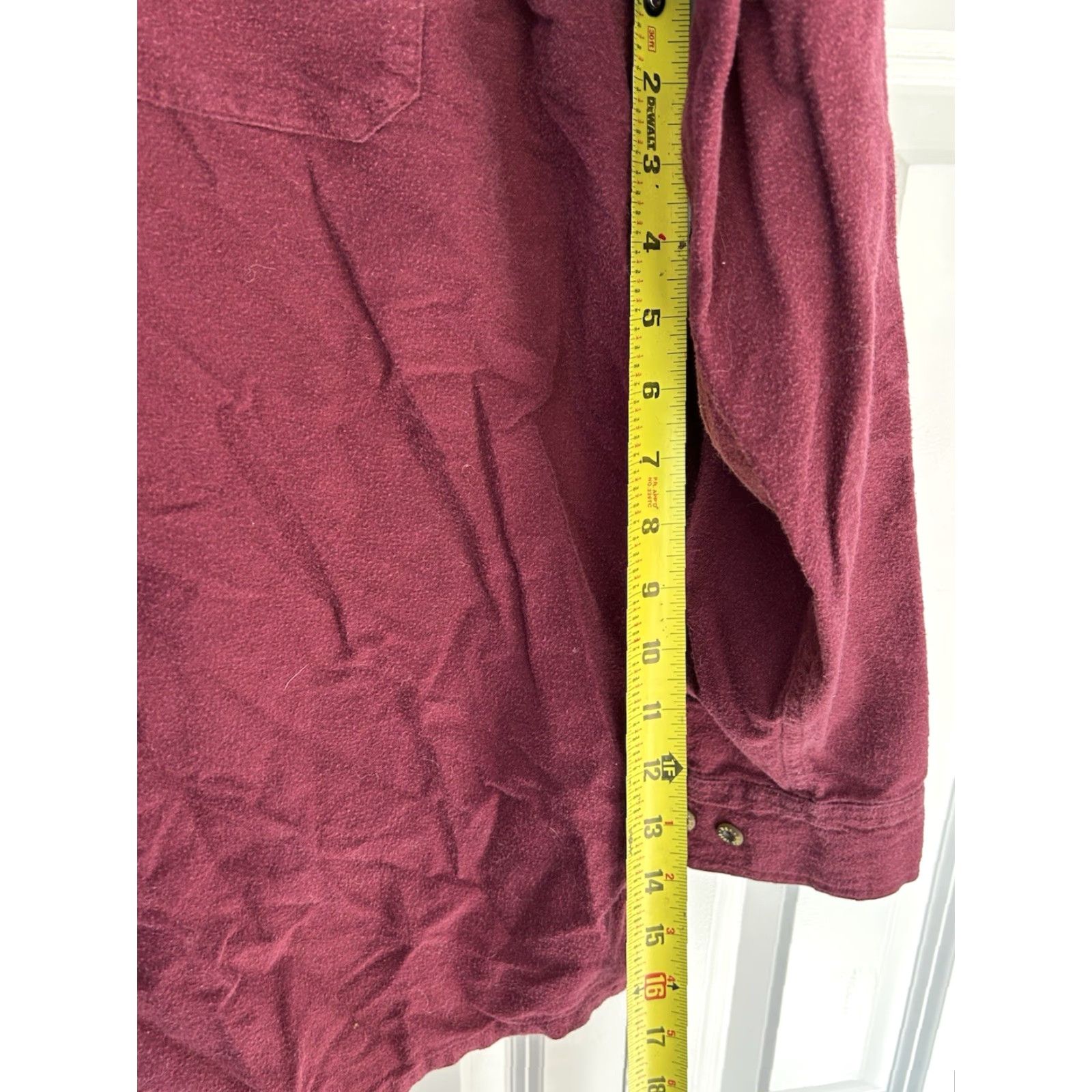 Vintage VINTAGE REI Mens Long Sleeve Button-Down Shirt Maroon XL Size US XL / EU 56 / 4 - 4 Thumbnail