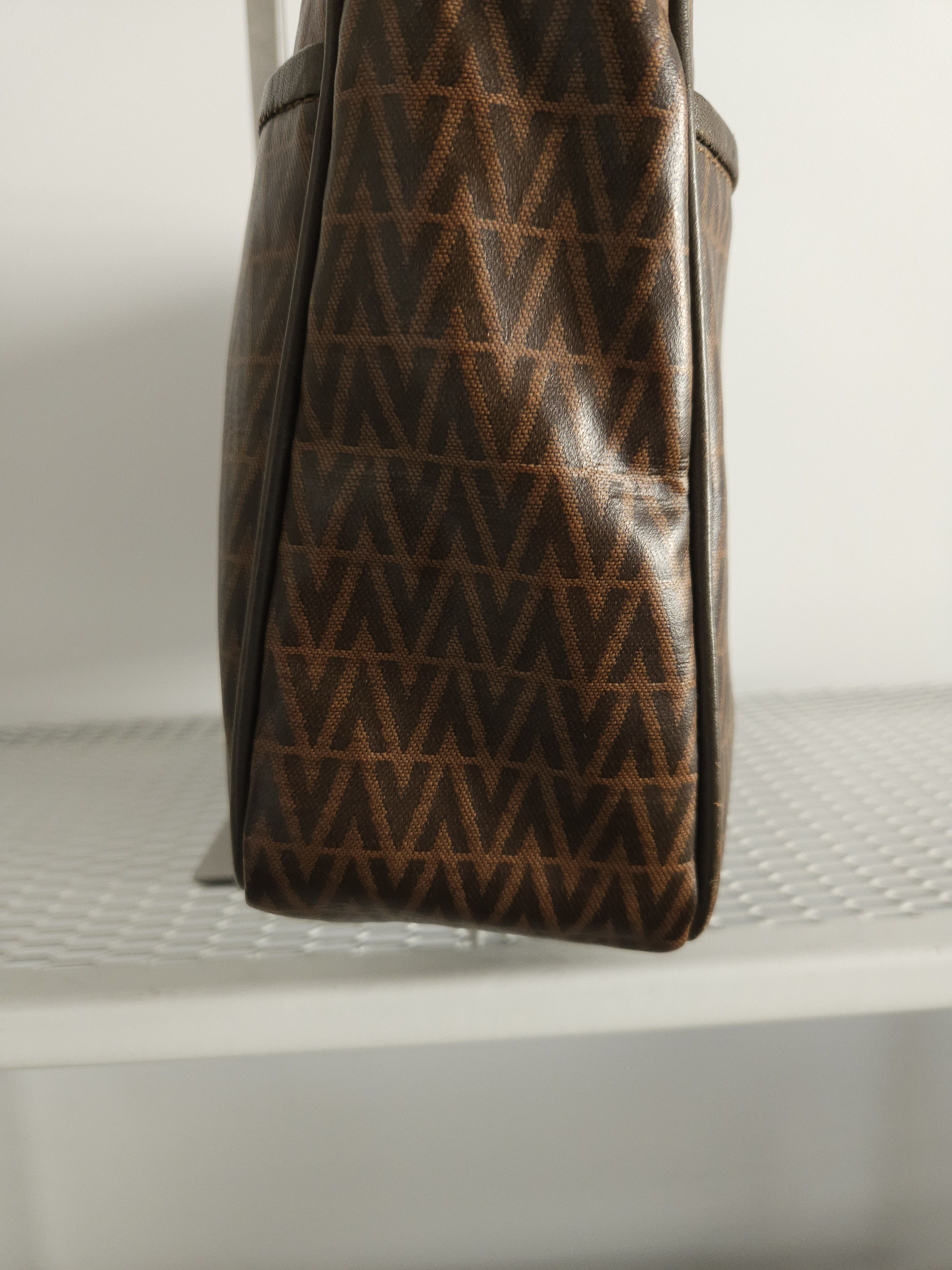 Mario Valentino × Vintage Vintage 80s Mario valentino monogram handbag Size ONE SIZE - 9 Thumbnail