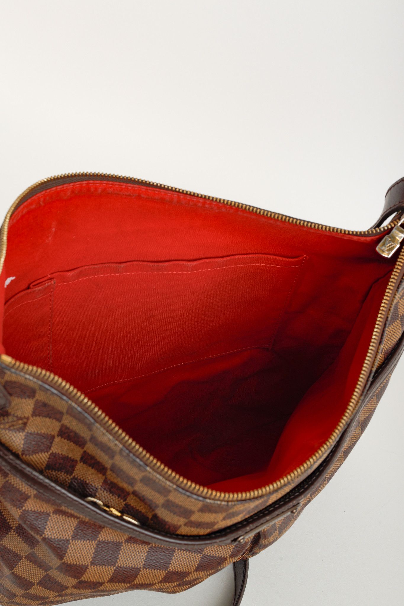 Louis Vuitton Louis Vuitton Bloomsbury GM Damier Ebene Canvas Shoulder Bag Size ONE SIZE - 11 Thumbnail