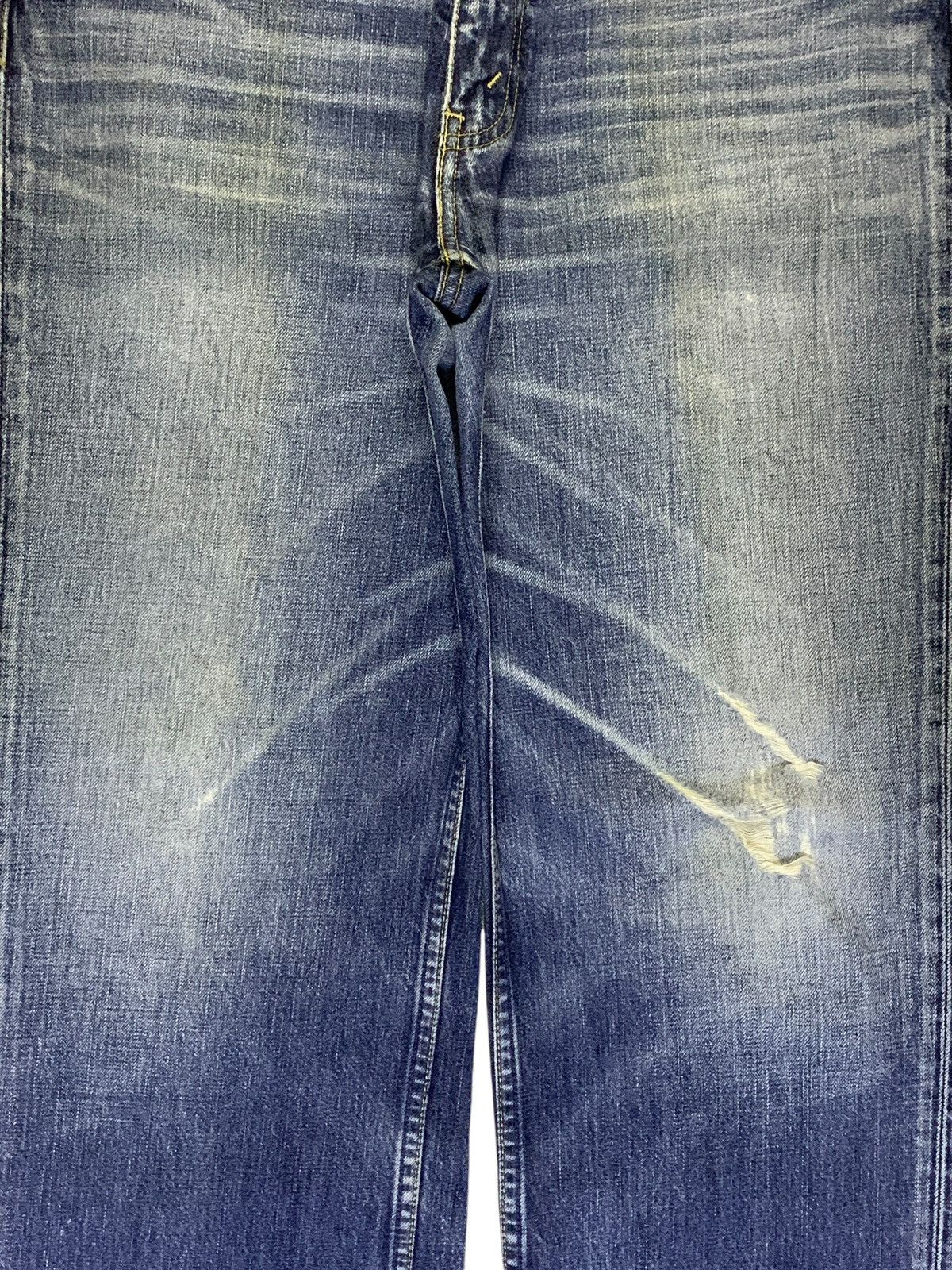 Levi's Vintage 90s Levis 502 Faded Wash Distressed Baggy Jeans Size US 32 / EU 48 - 5 Thumbnail