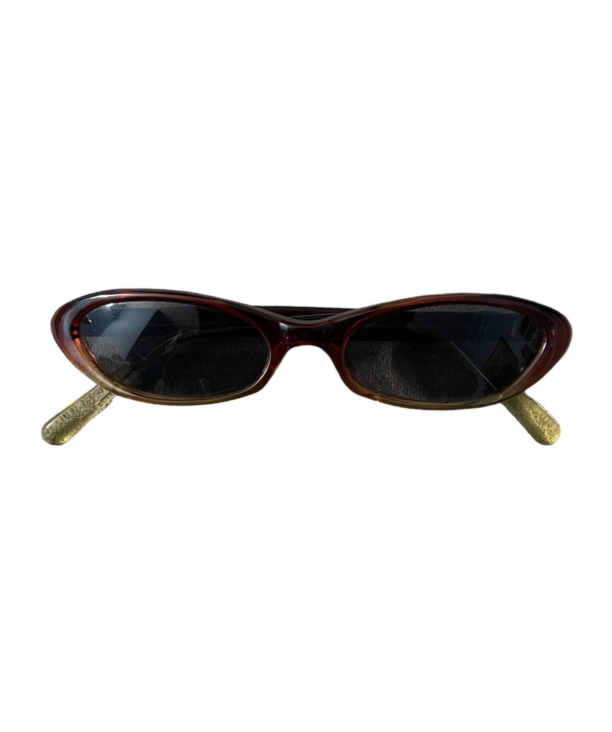 Versace 90s Gianni Versace Oval Cat Eye Frame With Medusa Logo Size ONE SIZE - 3 Thumbnail