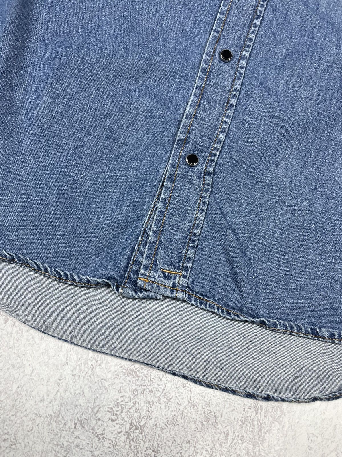 Diesel Diesel Denim Shirt Size L Size US L / EU 52-54 / 3 - 4 Thumbnail