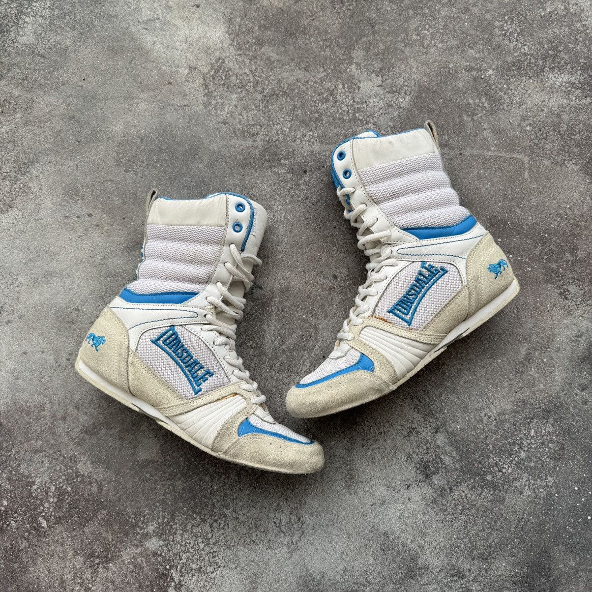 Lonsdale Opium Y2K Lonsdale Avant Garde Rave Boxing Shoes Size US 7 / IT 37 - 1 Thumbnail