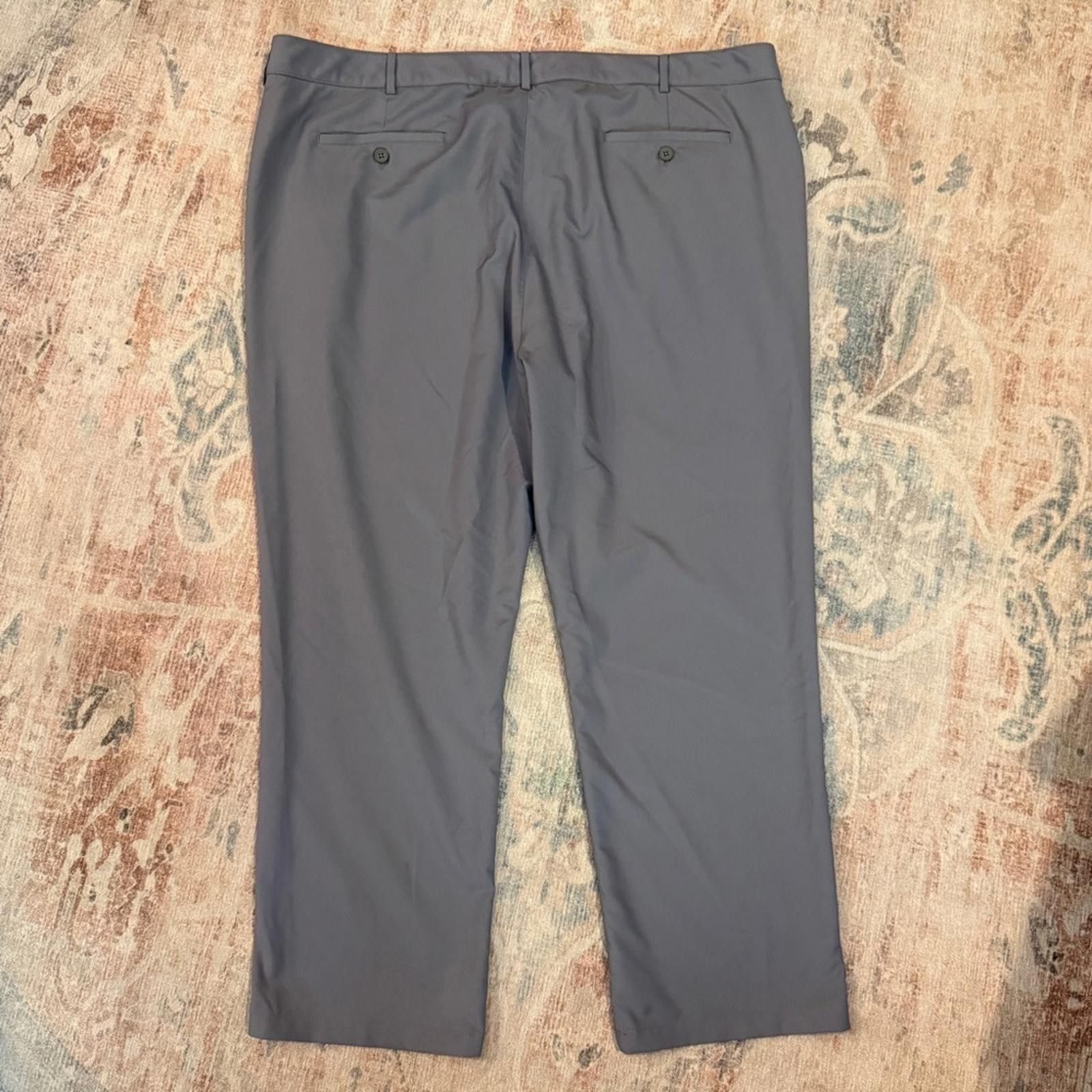 Roundtree & Yorke Roundtree & Yorke Performance Men's Pants Gray – size 48x29 Size US 44 / EU 60 - 2 Thumbnail