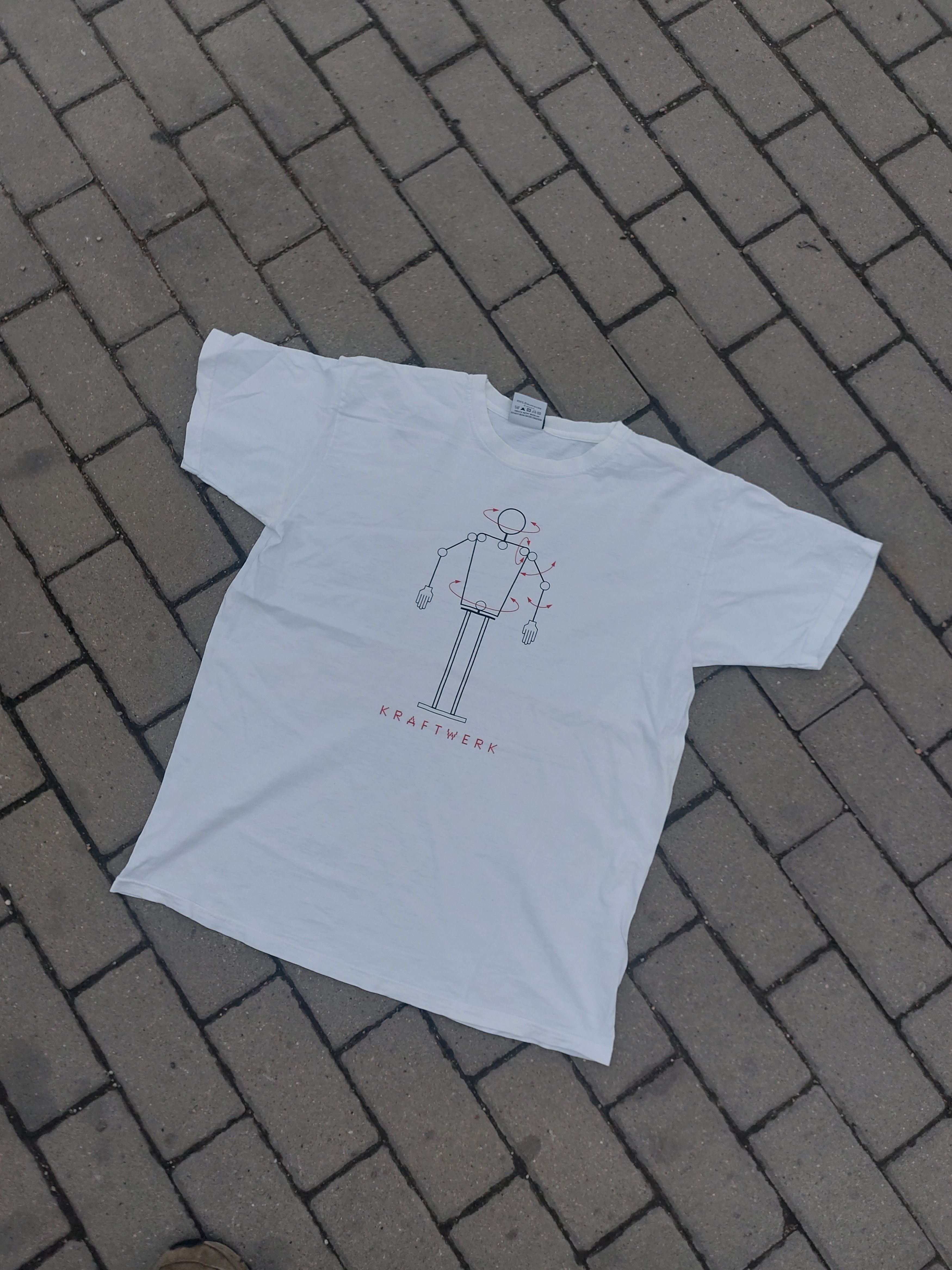 Band Tees kraftwerk klingklang tshirt robot krautrock tee Size US L / EU 52-54 / 3 - 2 Thumbnail