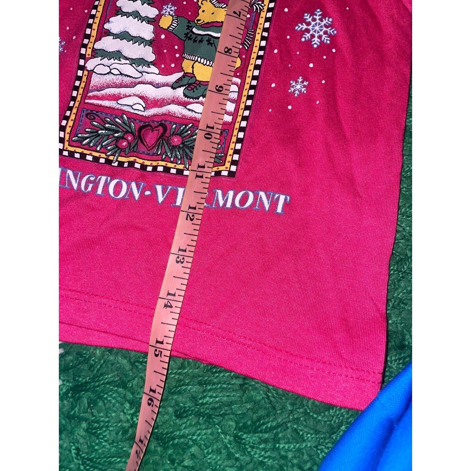 Jerzees 1990s Youth Killington Vermont Bear Shirt Children XS 2-4 Size XS / US 0-2 / IT 36-38 - 9 Thumbnail