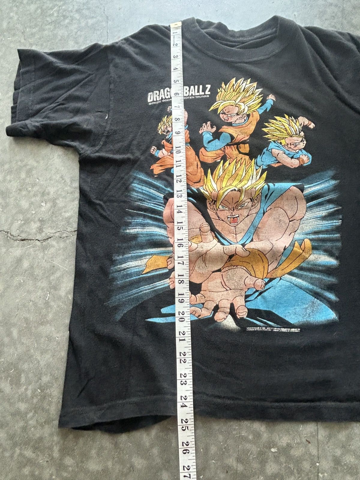 Vintage Vintage 90s Dragon Ball Z Graphic Tee Size US M / EU 48-50 / 2 - 6 Thumbnail