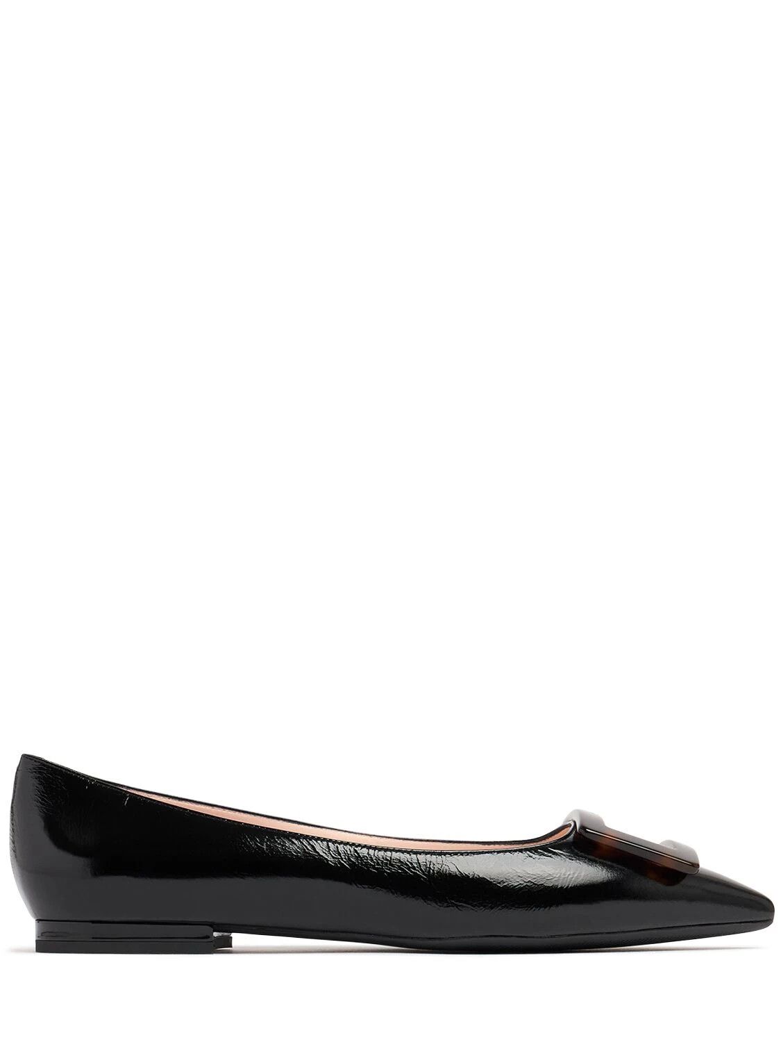 Roger Vivier o1s22i1n0824 Ballet Flats in Black Size US 6 / IT 36 - 1 Thumbnail