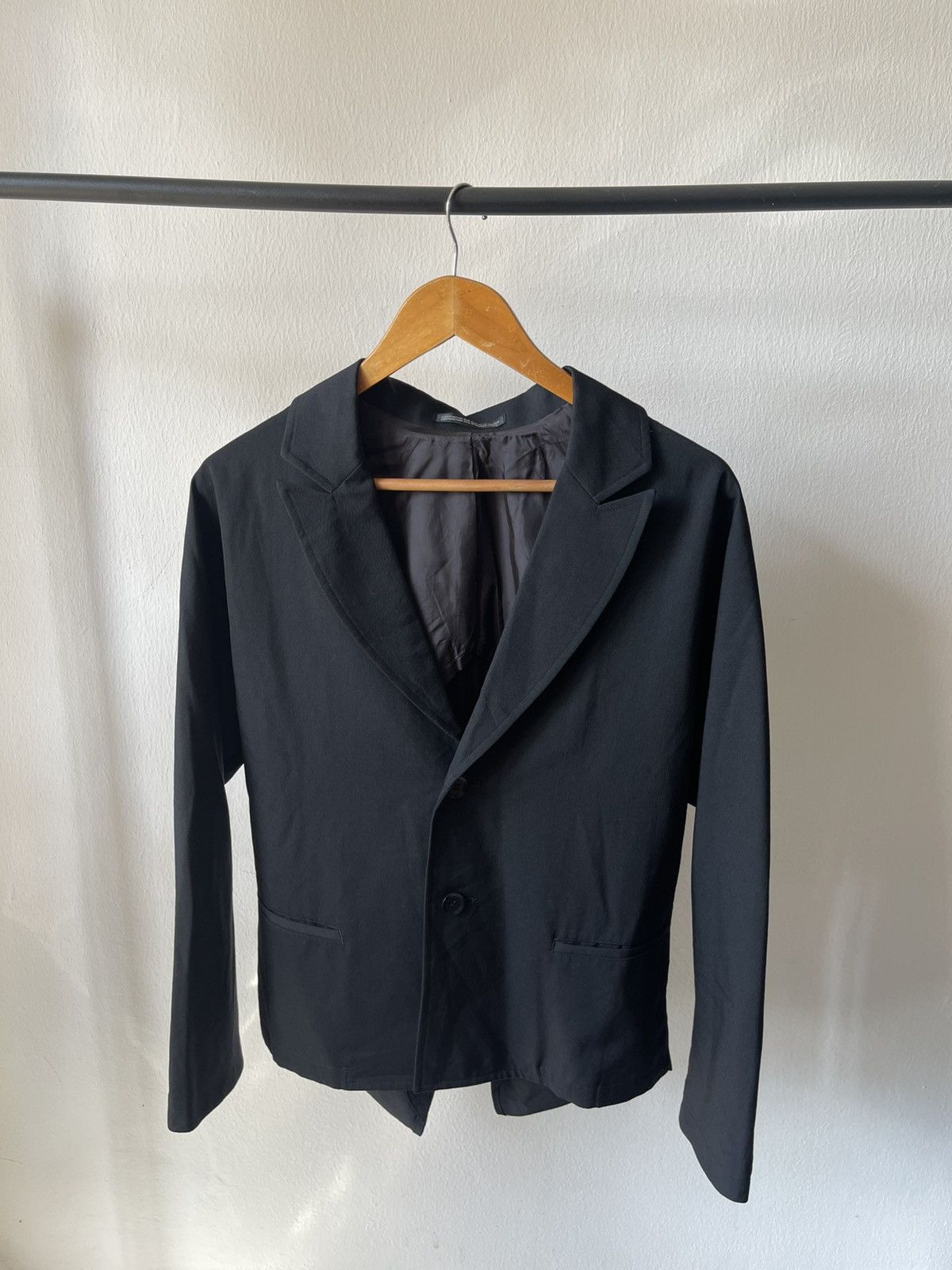 Yohji Yamamoto Yohi Yamamoto + Noir Asymentric Back Pocket Design 10 Size US S / EU 44-46 / 1 - 7 Thumbnail