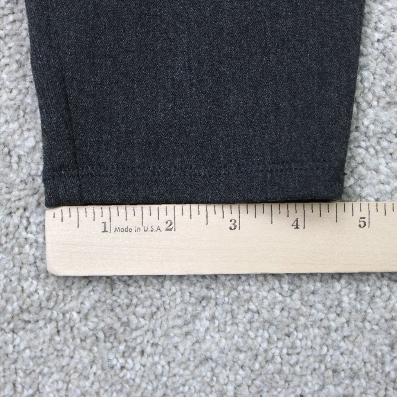 Express Express Editor Dress Pants Womens 6R Dark Gray Stretch Slacks Pants Accessories? Size 28" / US 6 / IT 42 - 4 Thumbnail