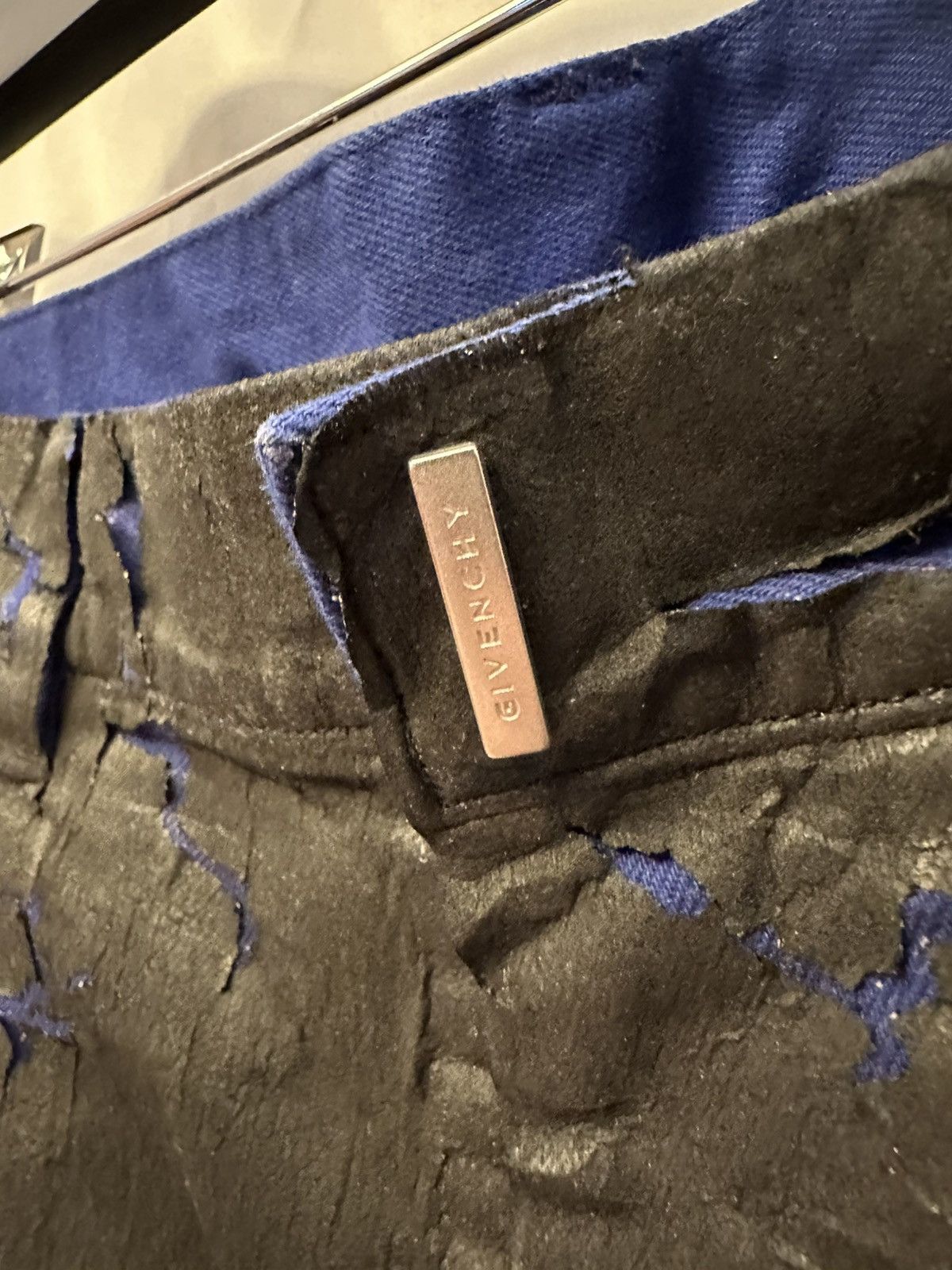 Givenchy Givenchy Two Tone Rip Off Denim Size US 32 / EU 48 - 5 Thumbnail