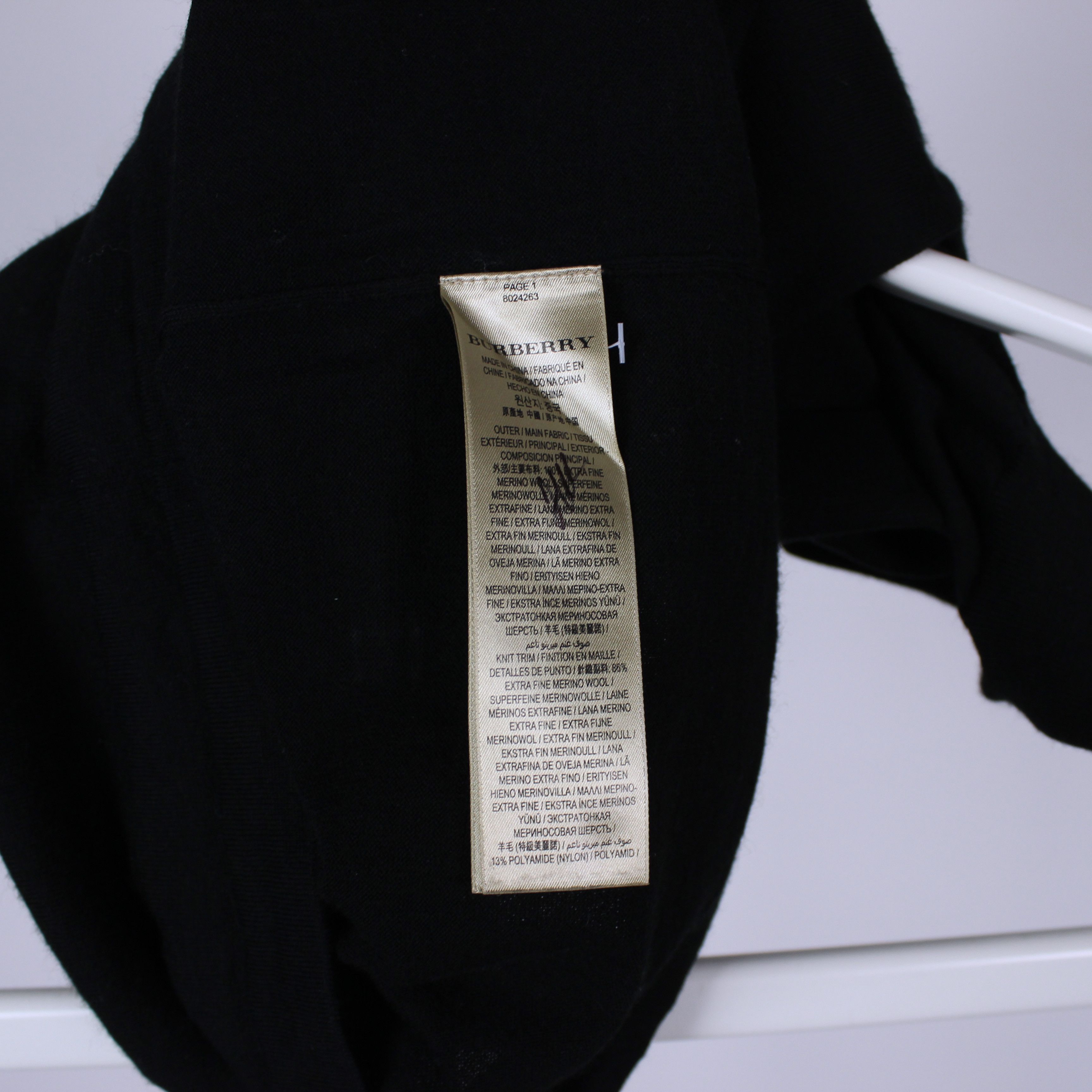 Burberry Burberry uniform polo shirt women merino wool S Size S / US 4 / IT 40 - 5 Thumbnail