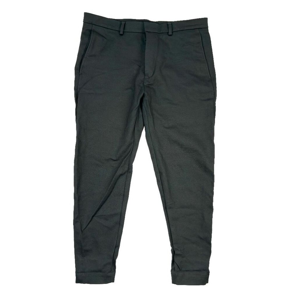 Cos COS Green Ponte Rayon Slim Leg Ankle Zip Pants Size 36R Size 26" / US 2 / IT 38 - 1 Thumbnail