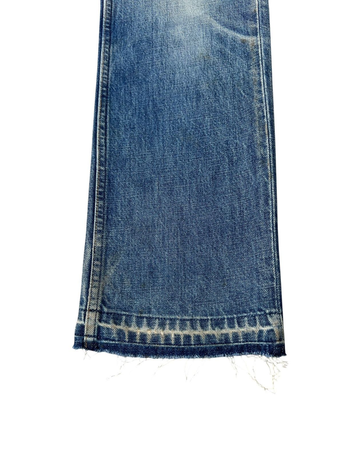 Helmut Lang Vintage Helmut Lang GLJeans Aging Distress Mud Denim Jeans Size US 29 - 14 Thumbnail