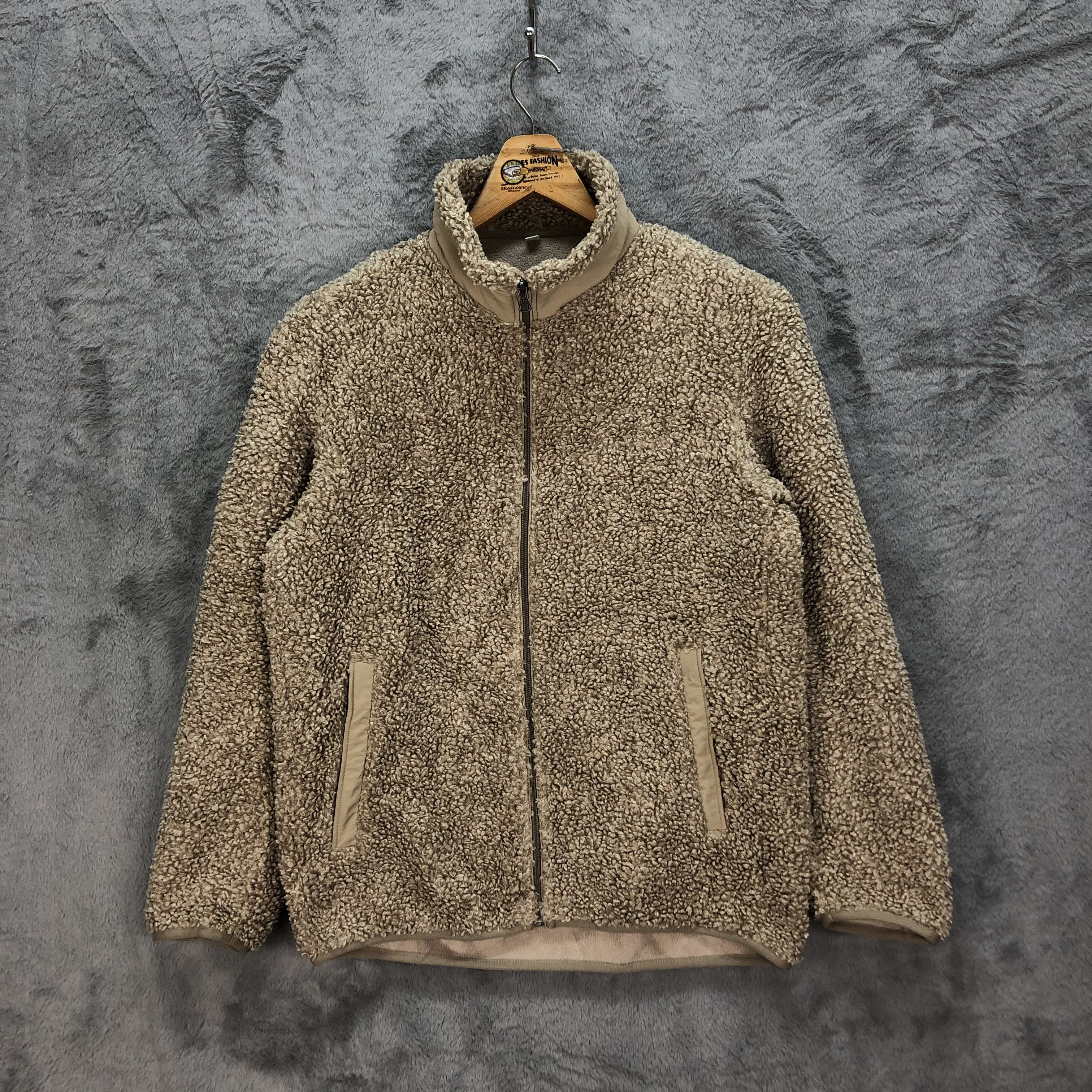 Uniqlo UNIQLO DEEP PILE FLEECE JACKET #5342-185 Size US M / EU 48-50 / 2 - 1 Thumbnail