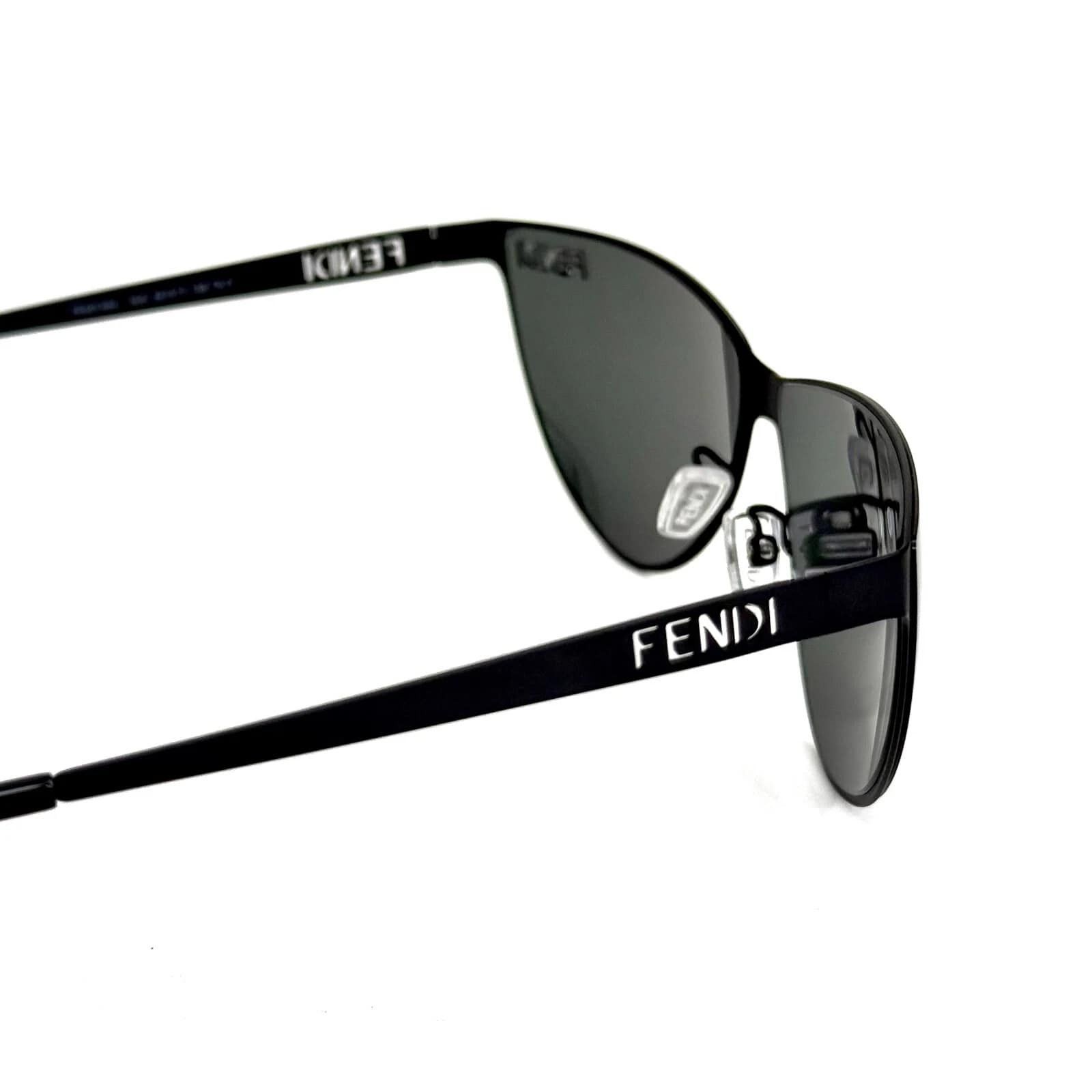 Fendi FENDI CUT OUT 40138 Matte Black Logo Wrap Mask FE40138U Size ONE SIZE - 8 Thumbnail