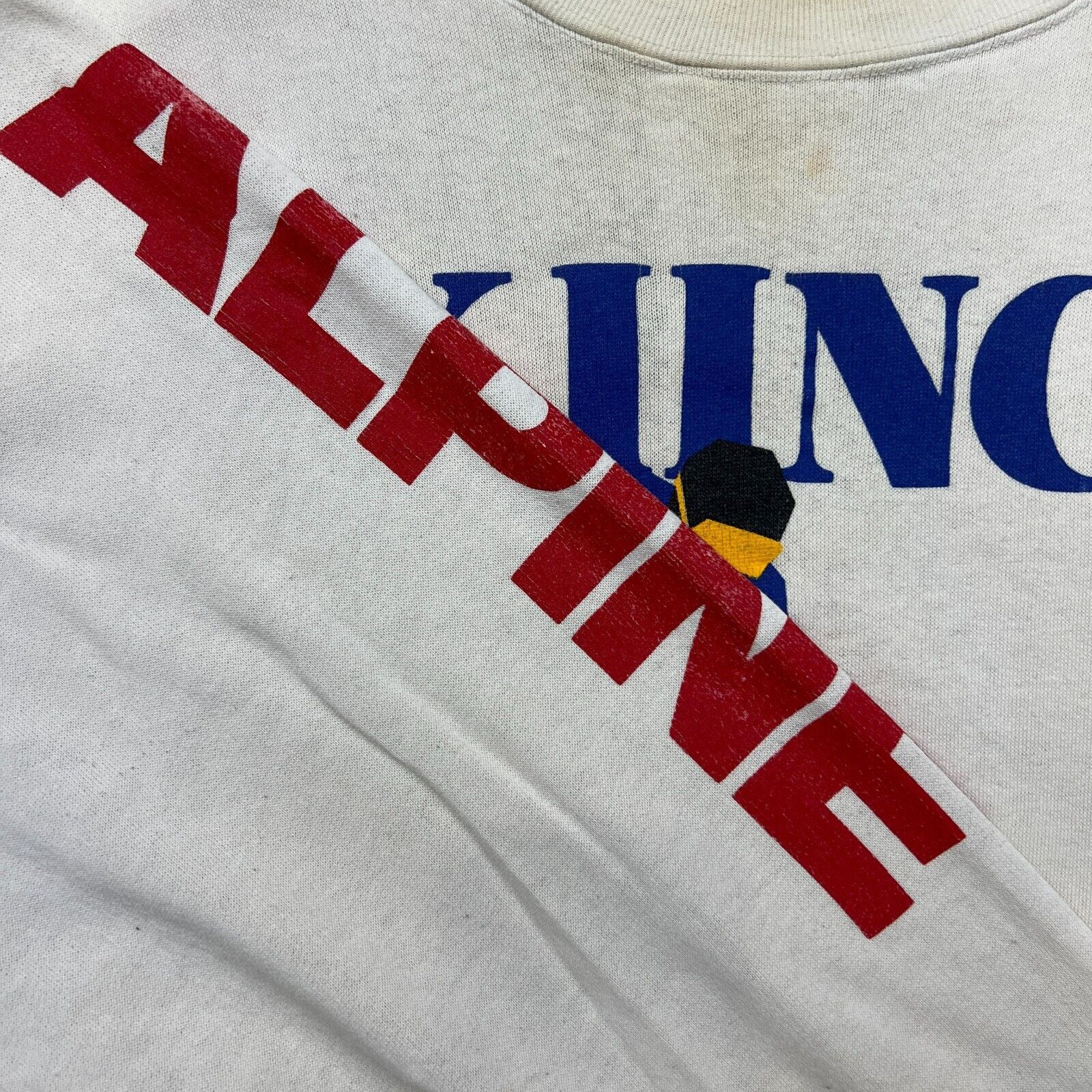 Vintage Skiing Alpine Medium Nordic All Over Print Sweatshirt 90s Size US M / EU 48-50 / 2 - 3 Thumbnail