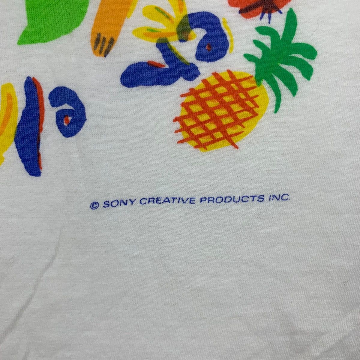 Sony Vintage 90’ CURIOUS GEORGE CARTOON Sony Creatives Tee Shirt Size M / US 6-8 / IT 42-44 - 4 Thumbnail