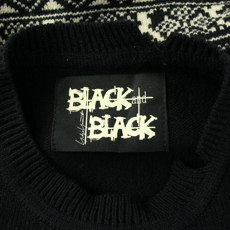 Yohji Yamamoto YOHJI YAMAMOTO BLACK AND BLACK Knit Size US M / EU 48-50 / 2 - 3 Thumbnail