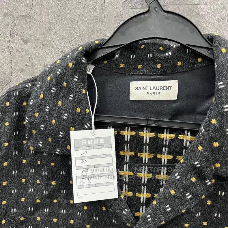 Saint Laurent Paris Saint Laurent Paris Wool Shirt Jacket i Size US XXS / EU 40 - 4 Thumbnail