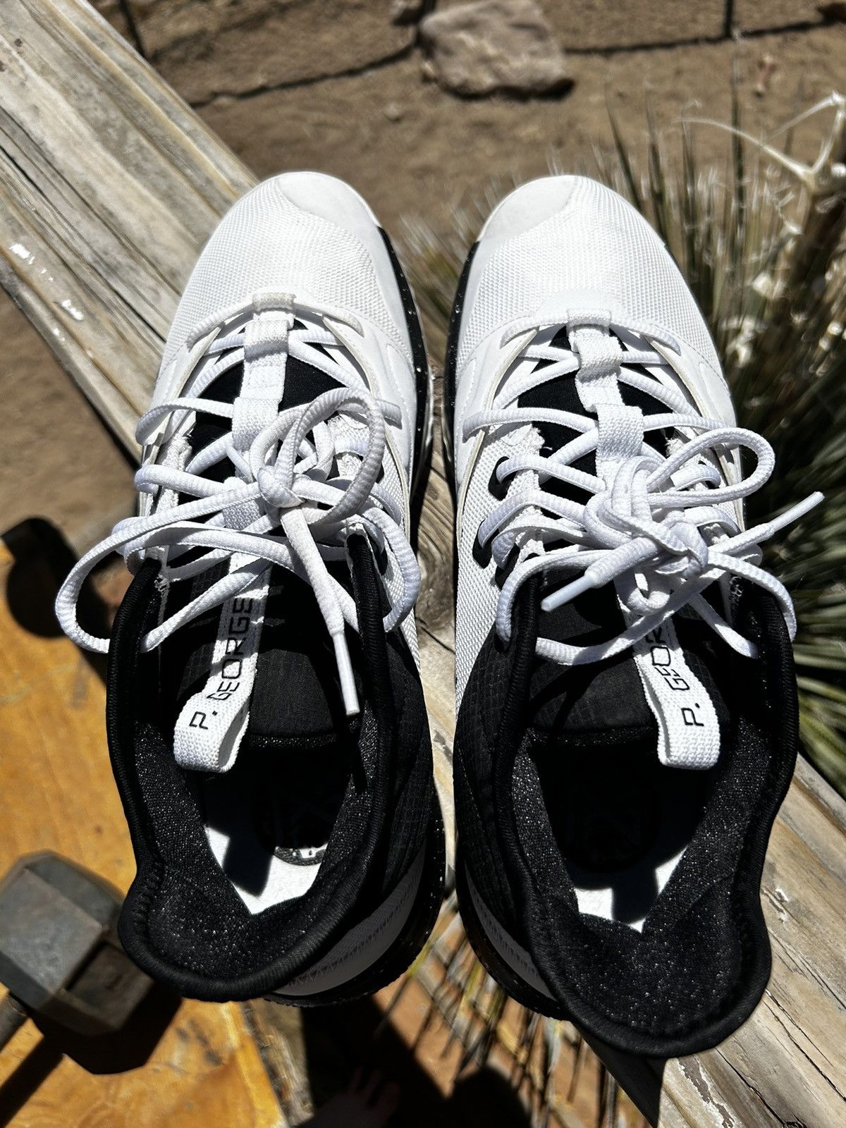 Nike PG 3 “ Team white black” Size US 13 / EU 46 - 4 Thumbnail