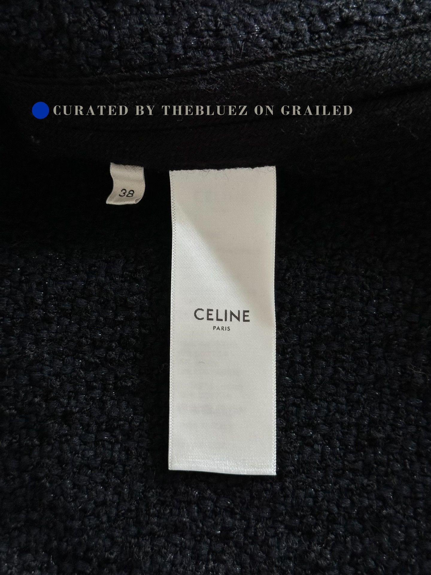 Celine Celine Tweed Cropped Hooded Jacket Size S / US 4 / IT 40 - 3 Thumbnail