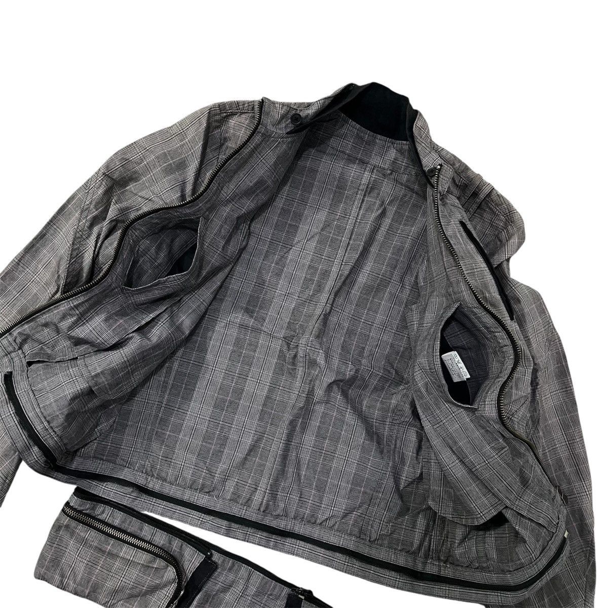 Japanese Brand × PPFM 🏁 PPFM Bikers Jacket Tartan Size US M / EU 48-50 / 2 - 8 Thumbnail