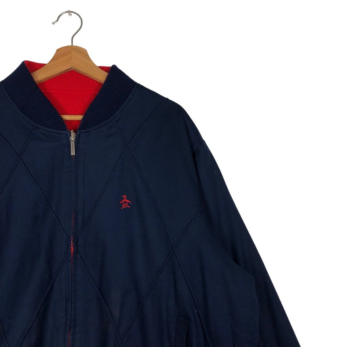 Japanese Brand 🔥90’s Vtg Reversible Wool Bomber Jacket Grandslam Japan Size US M / EU 48-50 / 2 - 6 Thumbnail