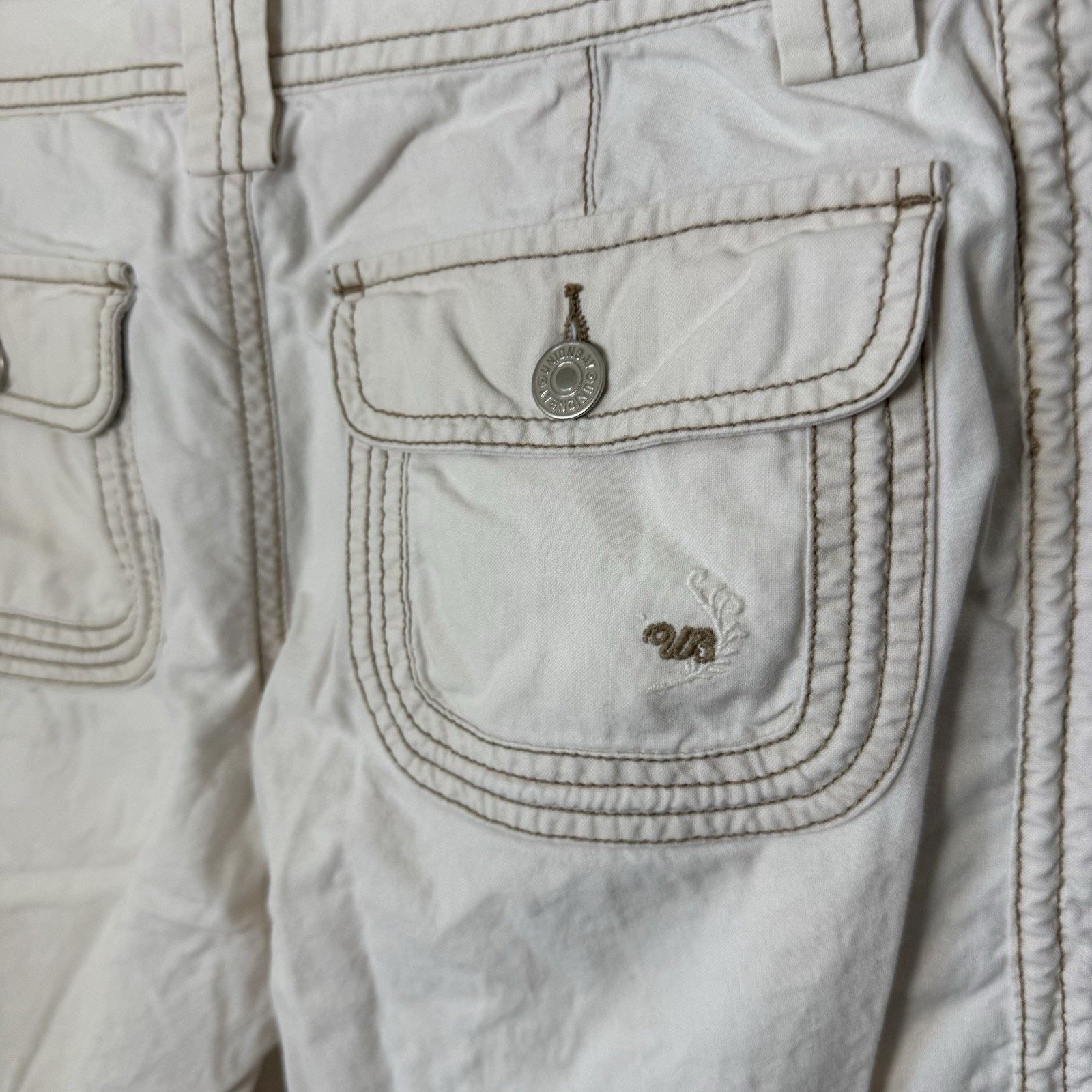 UNIONBAY Vintage Y2K Unionbay Low Rise Baggy Wide Leg Cargo Pants Size 28" / US 6 / IT 42 - 5 Thumbnail