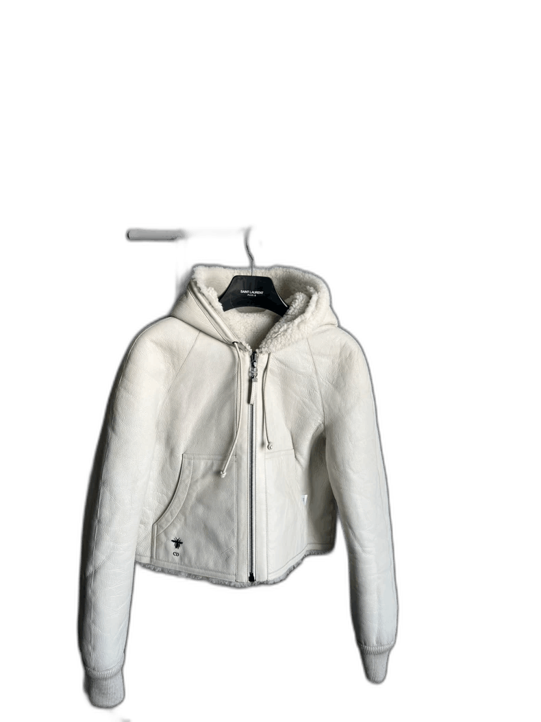 Dior Dior Hooded Jacket with Fur Lining-2506 Size S / US 4 / IT 40 - 1 Thumbnail