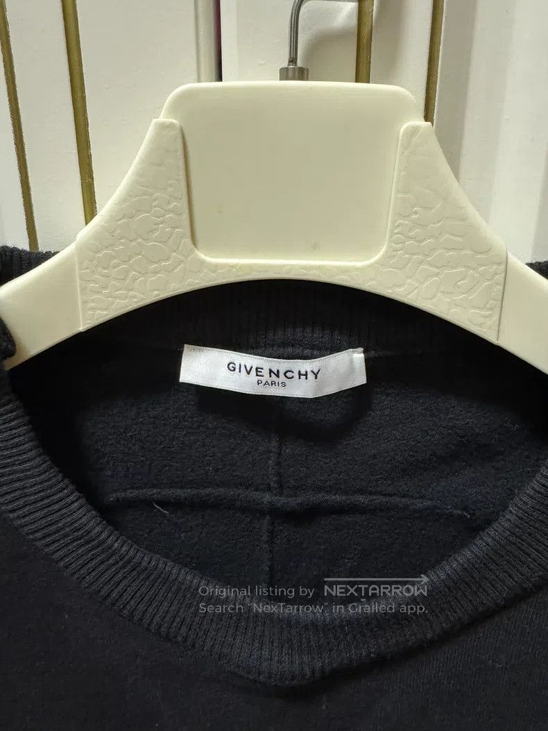 Givenchy Givenchy Short Sleeve Hoodie T-shirt, Black Size US L / EU 52-54 / 3 - 3 Thumbnail