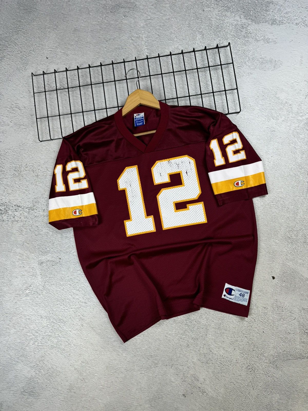 Champion × NFL × Vintage FREROTTE 90’s Washington Redskins 1995 Champion NFL jersey Size US XL / EU 56 / 4 - 1 Thumbnail