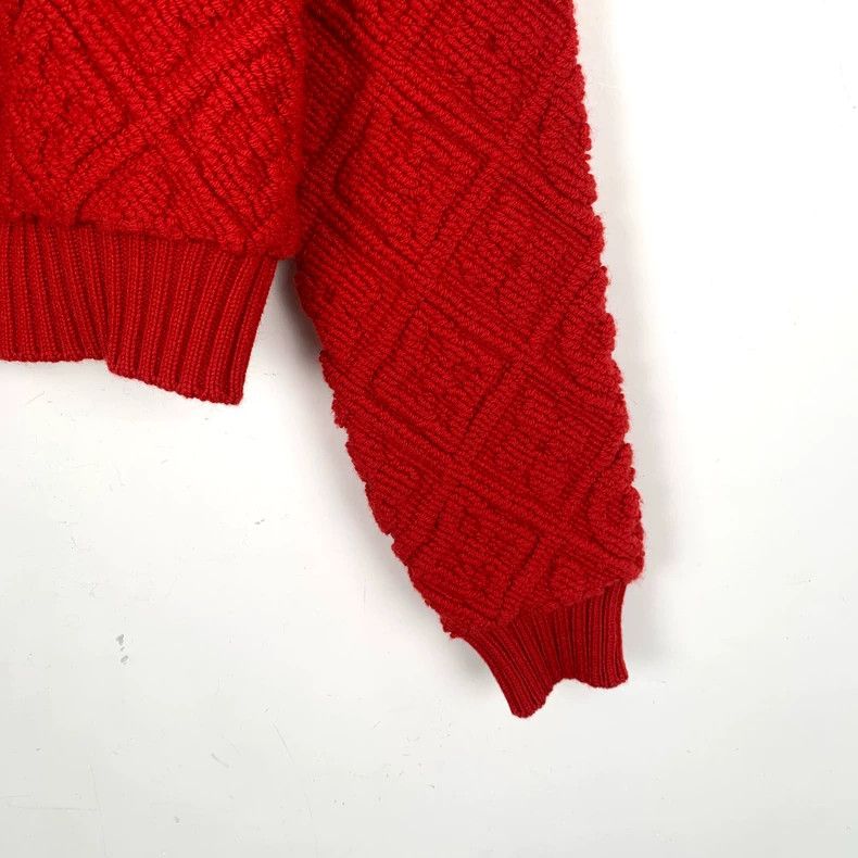 Louis Vuitton Louis Vuitton 25 red logo embossed full-print cotton singl Size XS / US 0-2 / IT 36-38 - 4 Thumbnail