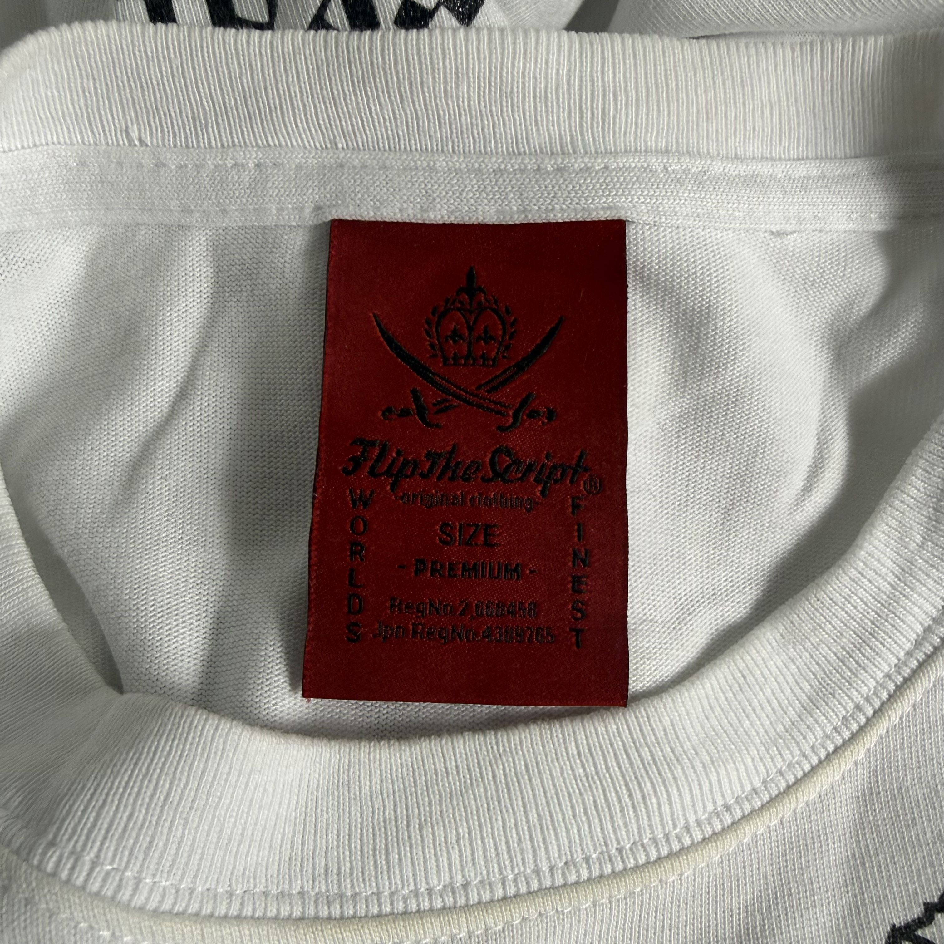 Japanese Brand 🔥RARE🔥Vintage The Flip The Script Japanese Brand T-shirt Size US M / EU 48-50 / 2 - 6 Thumbnail