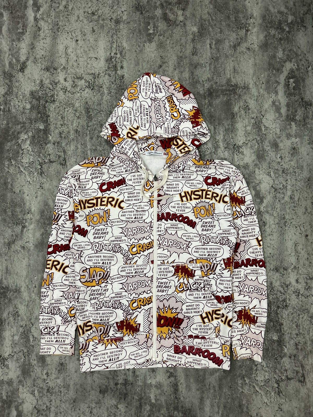Hysteric Glamour Zip Up Hoodie | Grailed