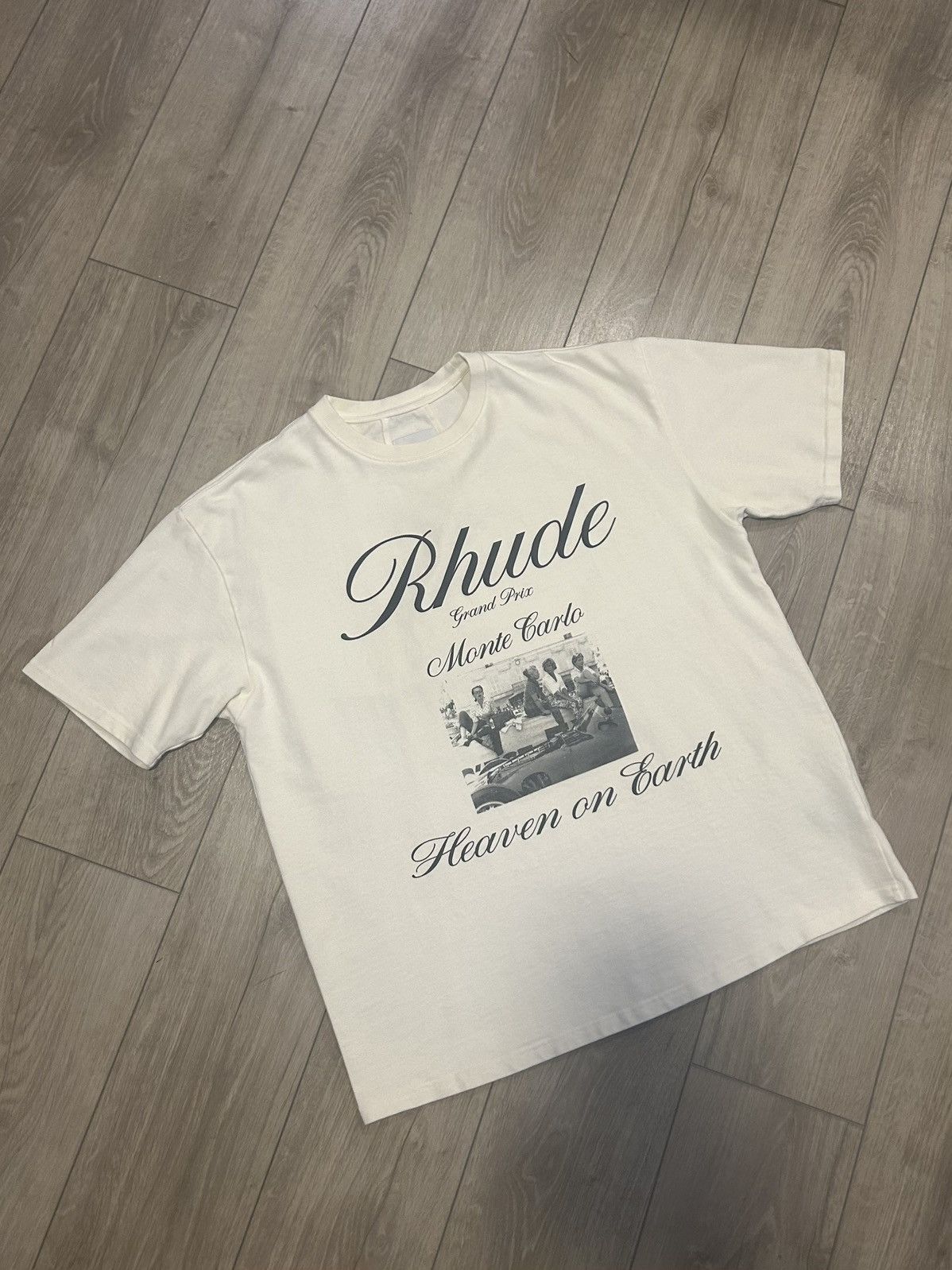 Rhude Rhude Heaven On Earth Tee Size US M / EU 48-50 / 2 - 1 Thumbnail