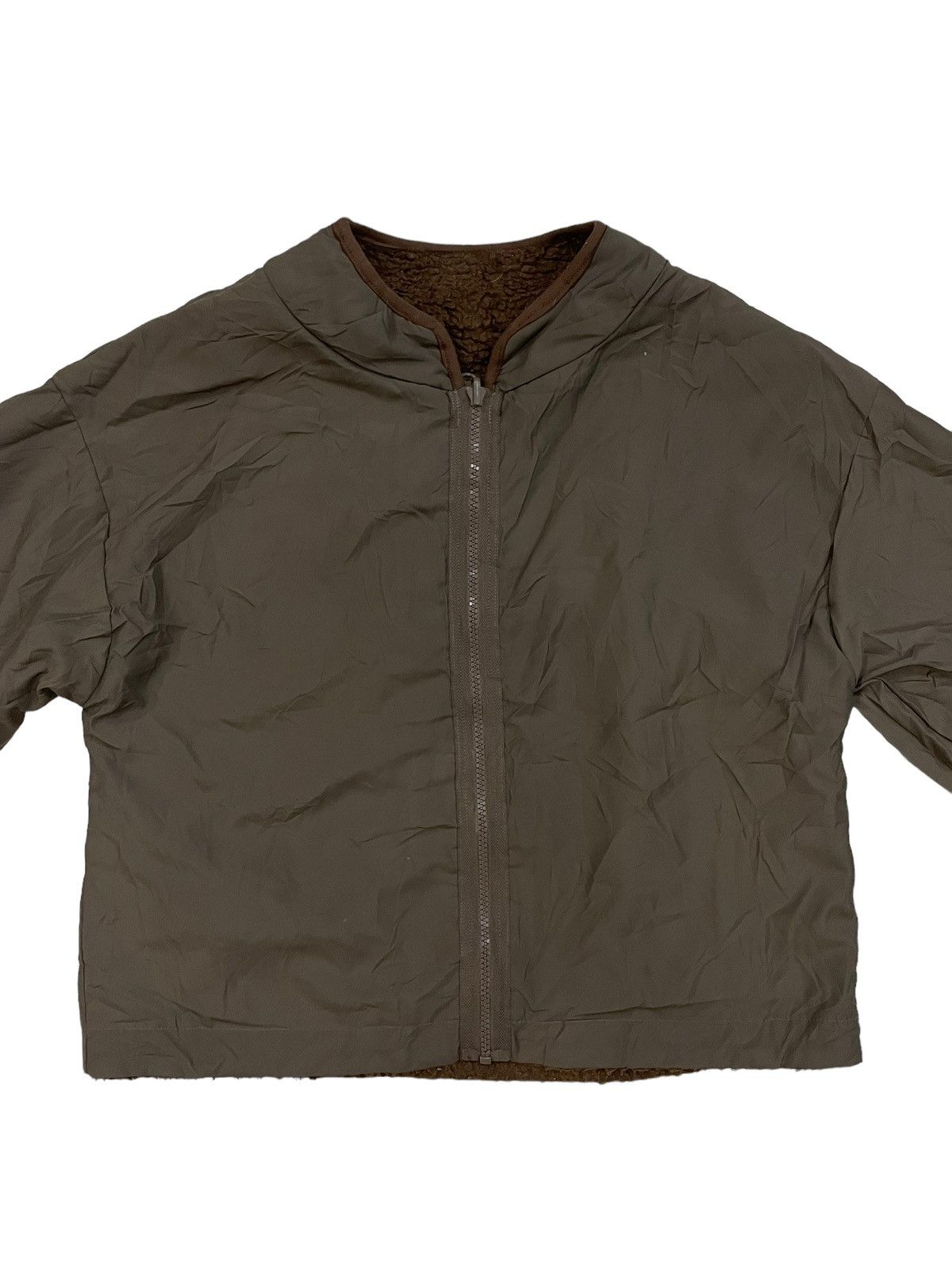 Ciaopanic Vintage Ciaopanic Reversible Fleece Cropped Jacket Size US S / EU 44-46 / 1 - 9 Thumbnail