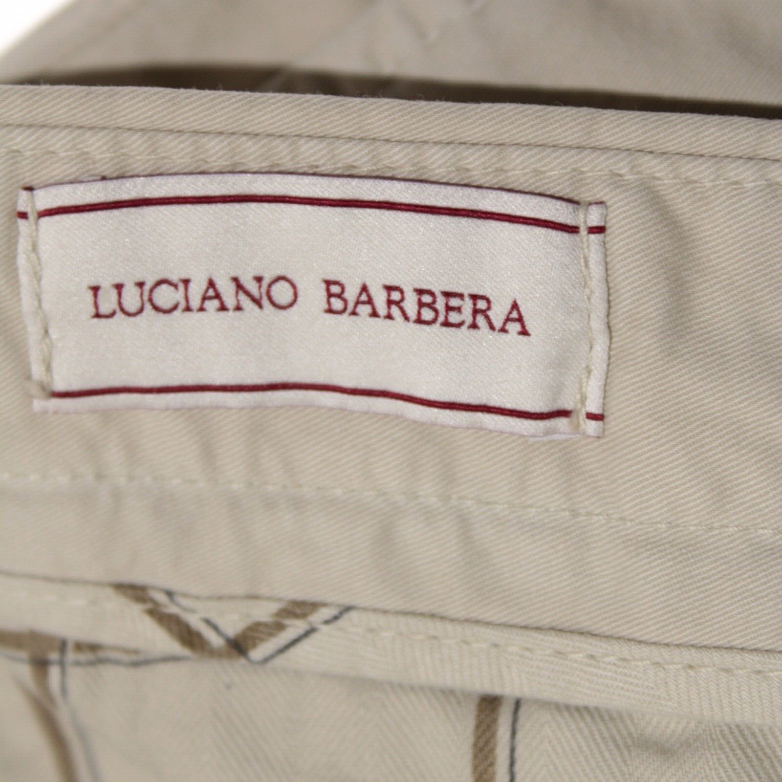 Luciano Barbera Luciano Barbera New with tags Chino Size 42 US In Beige Size US 42 / EU 58 - 8 Thumbnail