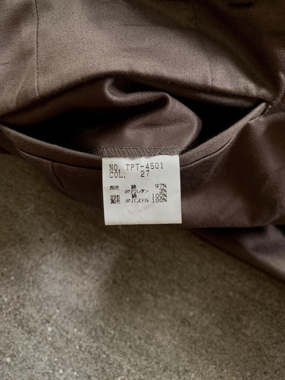 Japanese Brand Shiny Flared Trousers Size US 31 - 8 Thumbnail